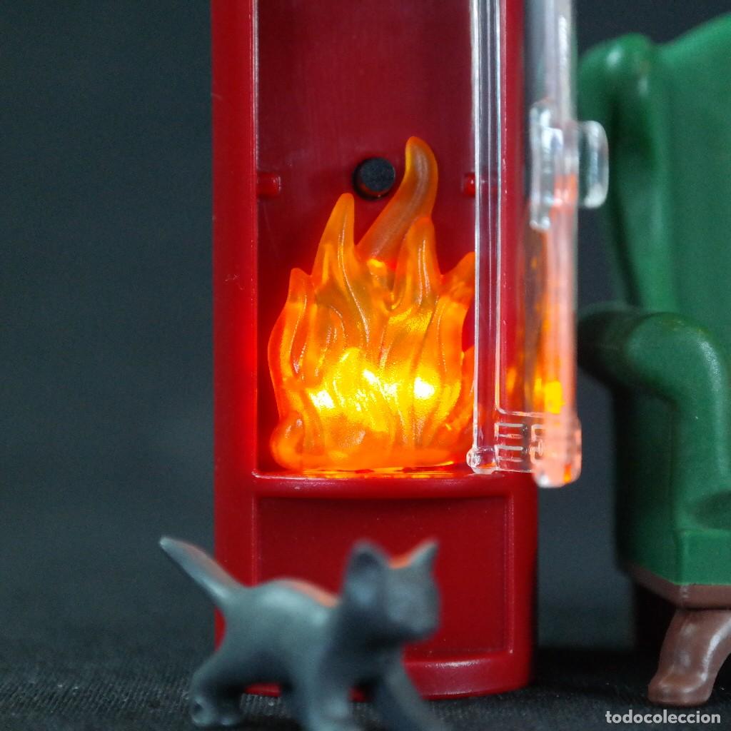 Playmobil: Playmobil sillon con estufa (con luz)☼ - Foto 3