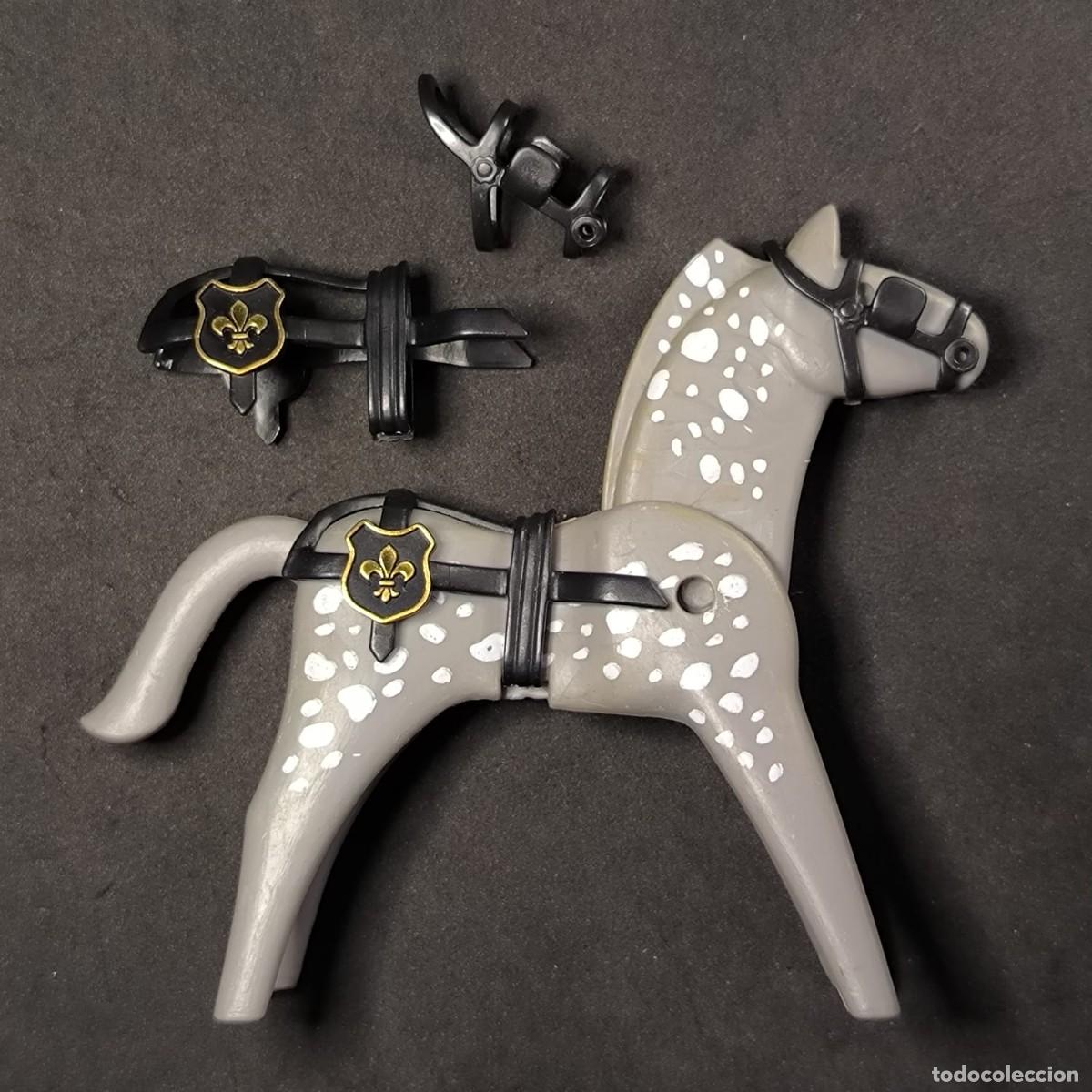 Playmobil: Playmobil caballo con monturas negras ☼
