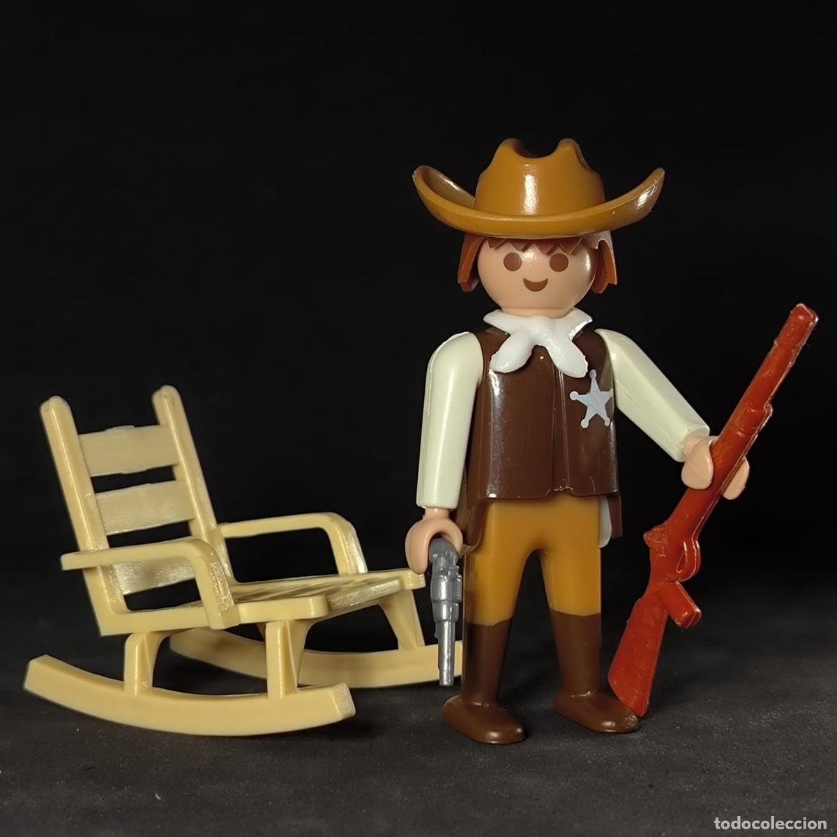 Playmobil: Playmobil sheriff con silla ☼