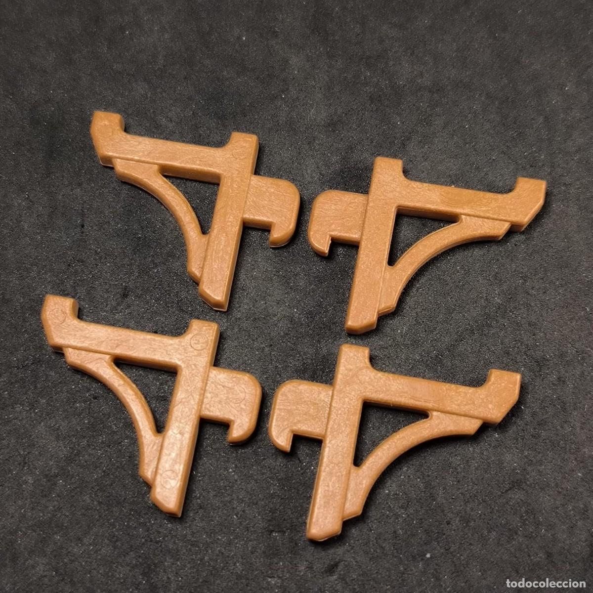 Playmobil: Playmobil 4 ganchos marrones ☼ - Foto 1