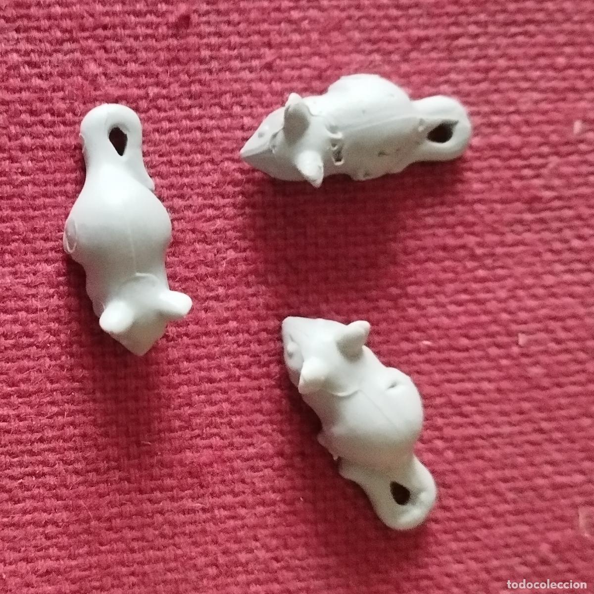 Playmobil: 3 RATAS O RATONES - ANIMALES - PLAYMOBIL