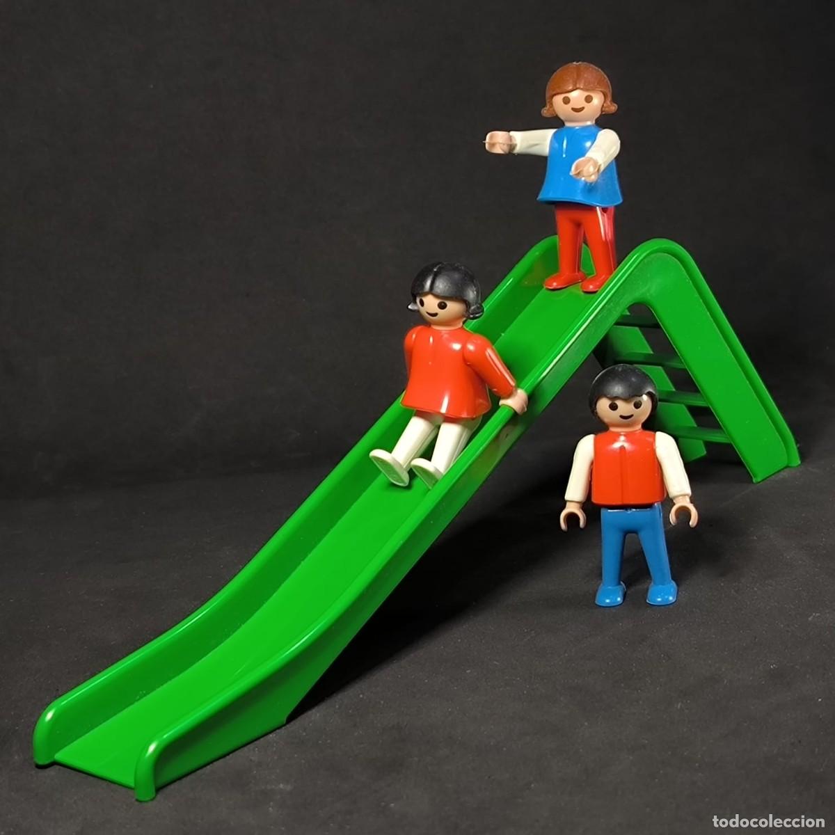 Playmobil: Playmobil ninos con tubogan ☼