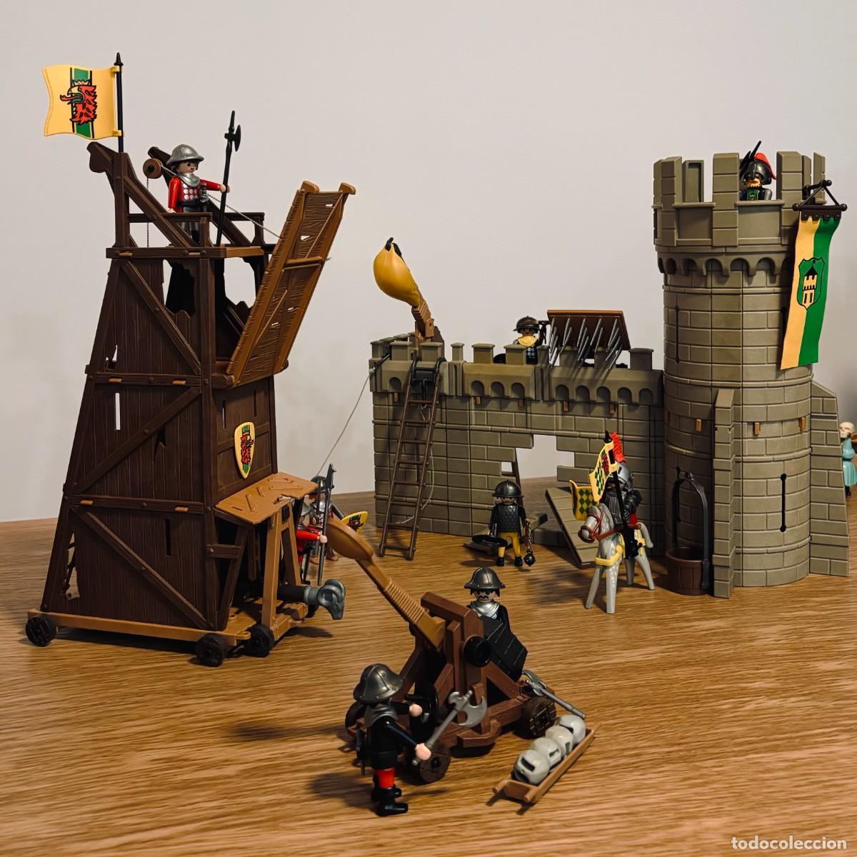 Playmobil: Playmobil 3123 Asalto al Castillo con catapulta e instrucciones