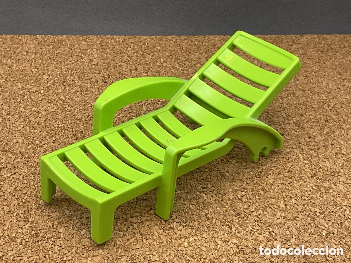 Playmobil: ACCESORIOS PLAYMOBIL. HAMACA VERDE. REF MOBILIARIO.