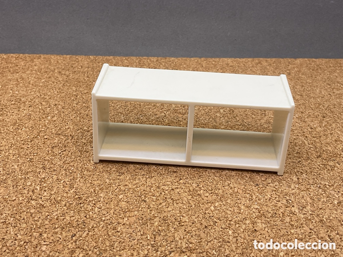 Playmobil: ACCESORIOS PLAYMOBIL. MUEBLE BLANCO, ESTANTERIA. REF MOBILIARIO.