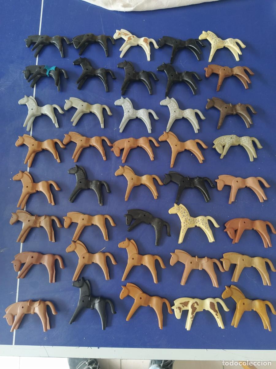 Playmobil: PLAYMOBIL LOTE 40 CABALLOS ANTIGUOS
