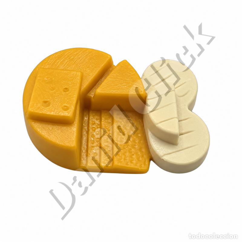 Playmobil: Playmobil Queso Comida Alimento Mercado Cocina Pieza Suelta