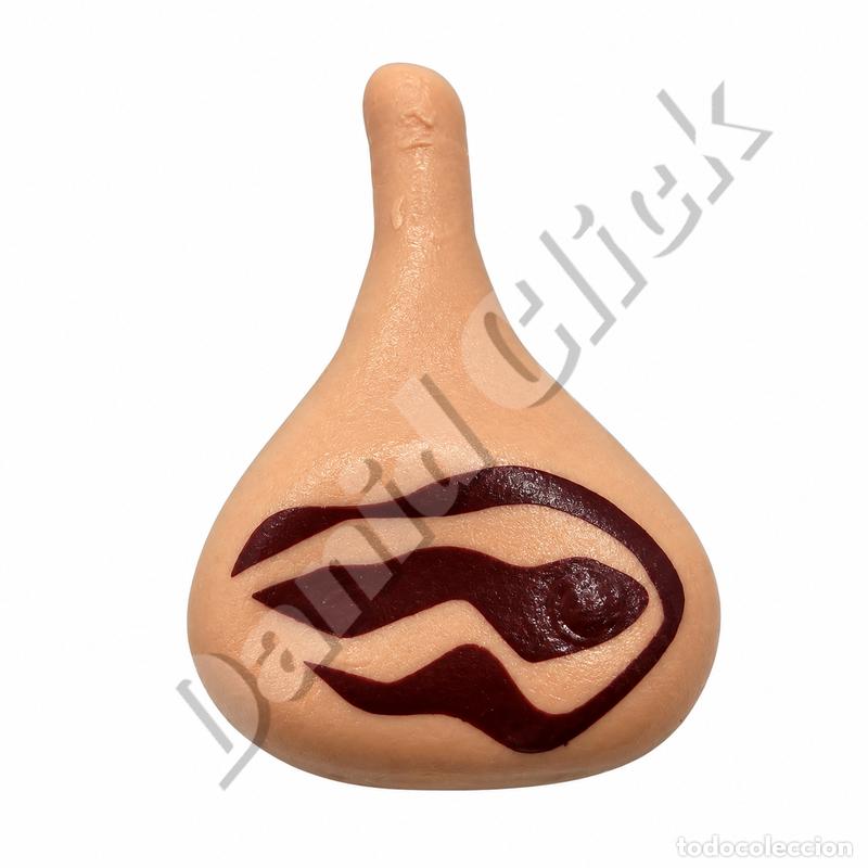Playmobil: Playmobil Pata de Jam&oacute;n Carne Alimento Mercado Cocina Pieza Suelta