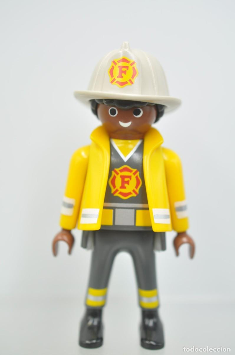 Playmobil: WSK110 Playmobil, figura hombre, bombero