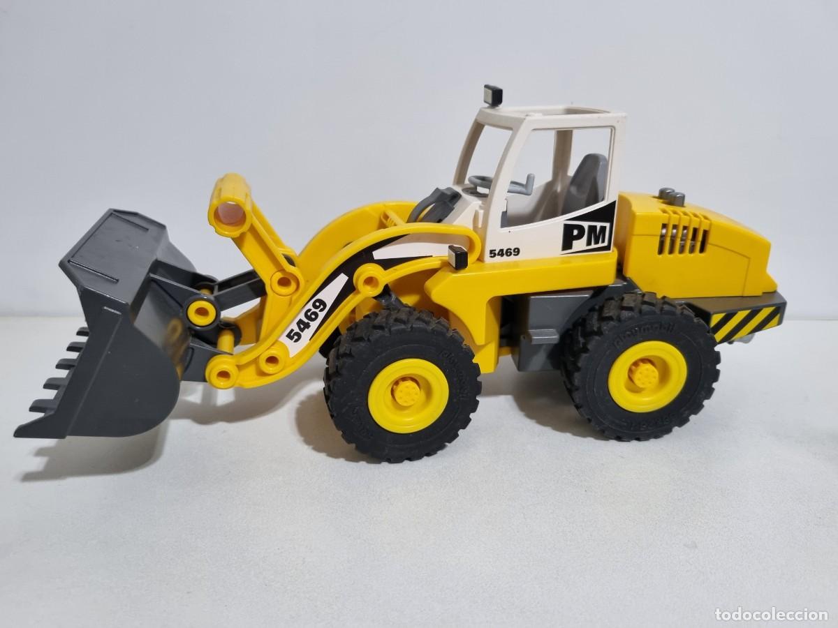 Playmobil: Playmobil 5469 Vehiculo Maquinaria Obra Excavadora Pala Construccion Obra PM