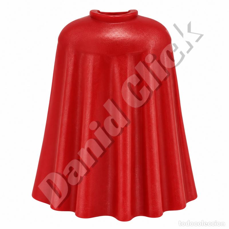 Playmobil: Playmobil Capa Larga Roja Romanos Caballero Rey Noble Medieval Belen Navidad