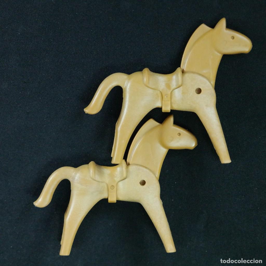 Playmobil: Playmobil dos caballos beige ☼ - Foto 1