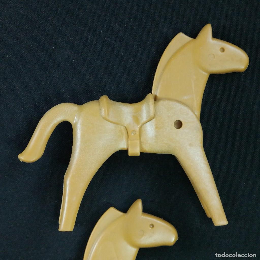 Playmobil: Playmobil dos caballos beige ☼ - Foto 2