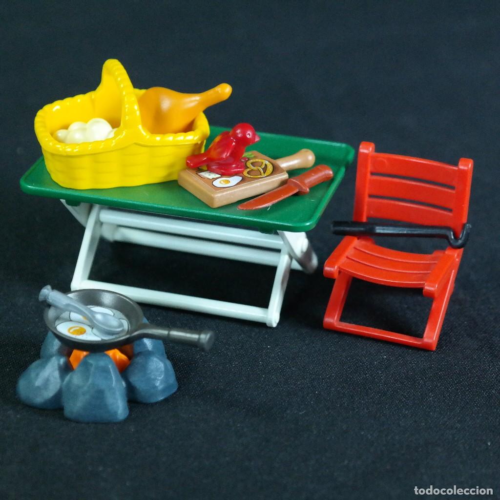 Playmobil: Playmobil mesa picnic con utensilios ☼