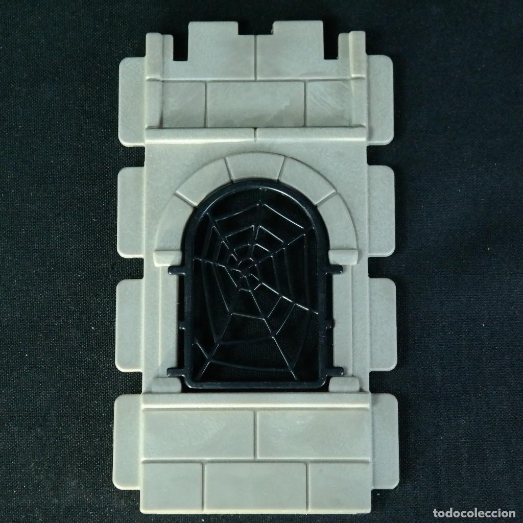 Playmobil: Playmobil pared con ventana tela ara&ntilde;a steck ☼