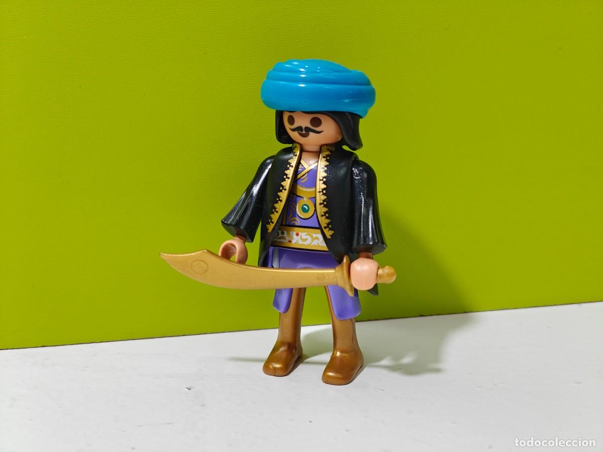 Playmobil: Playmobil figura hombre &aacute;rabe, piratas, medieval, oeste, beduinos, Egipto, genio, sarracenos, city..
