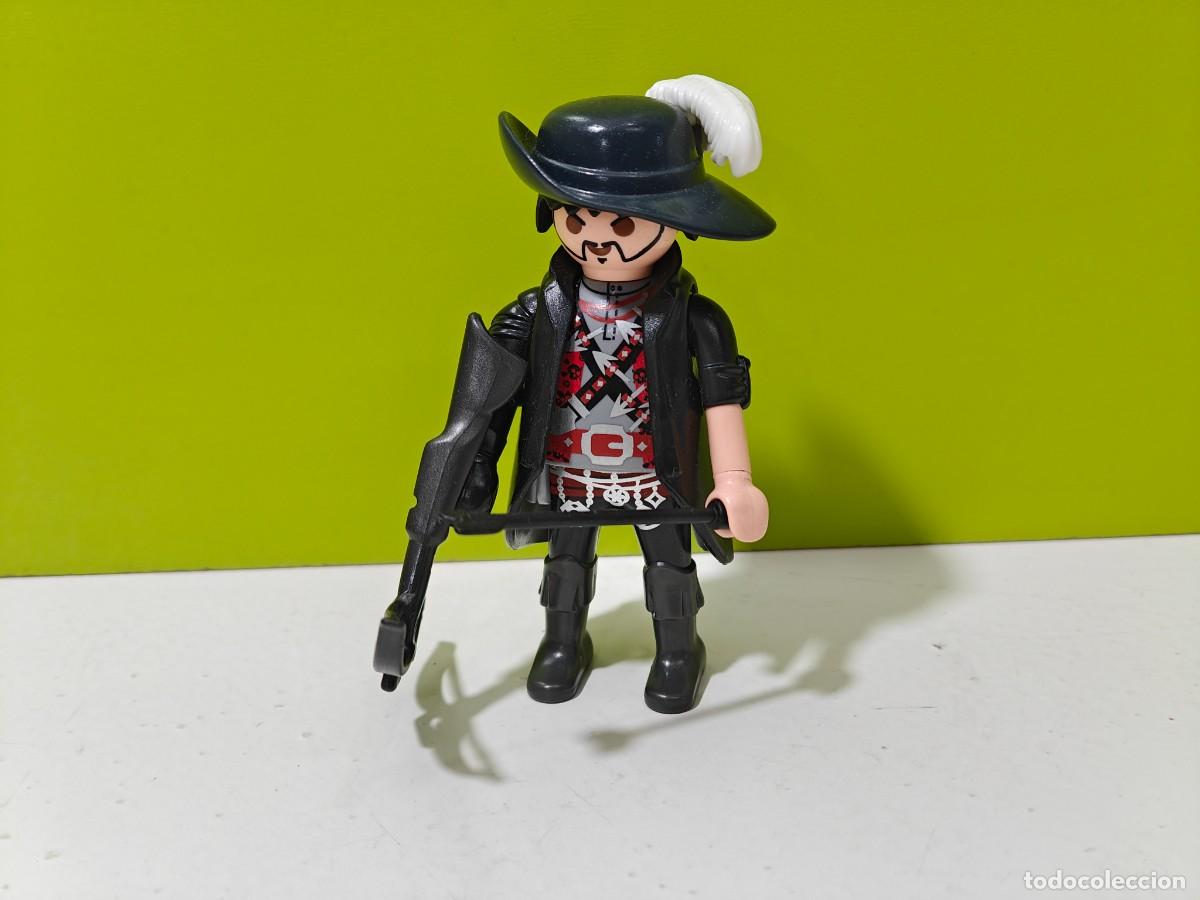 Playmobil: playmobil figura hombre cazador de vampiros, Dr&aacute;cula, terror, castillo, halloween, medieval, city...