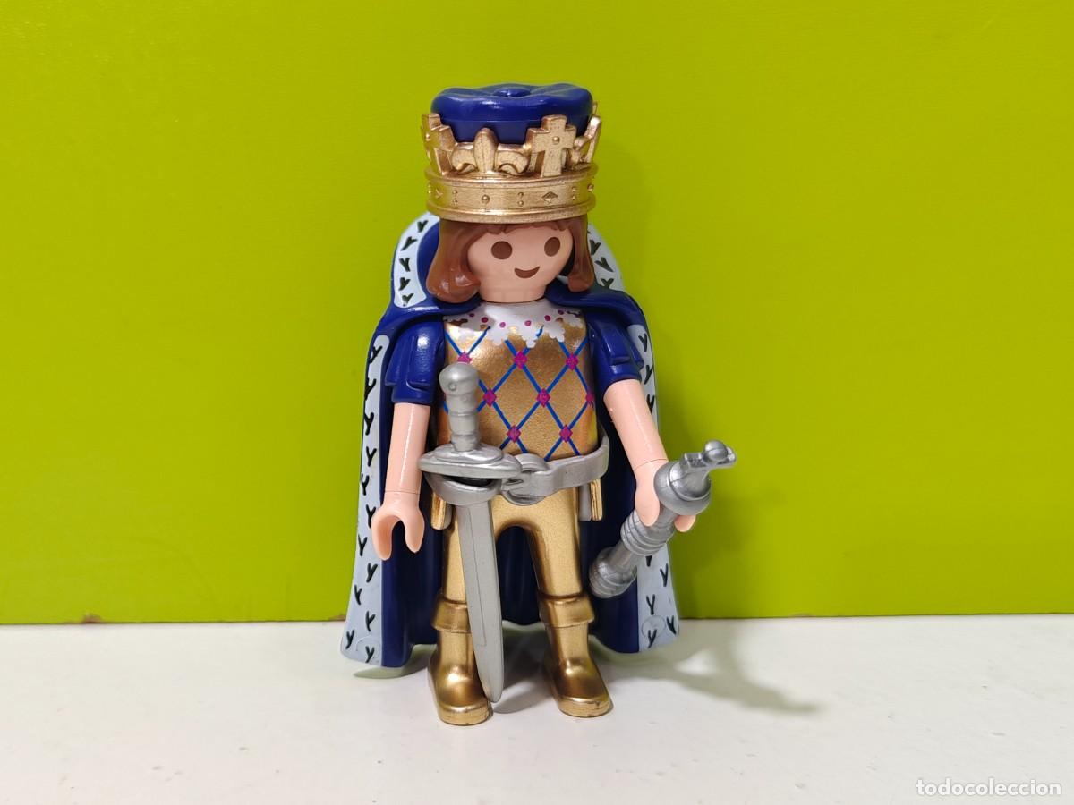 Playmobil: playmobil figura hombre pr&iacute;ncipe-rey medieval, victoriano, piratas, castillo, princesas, city..