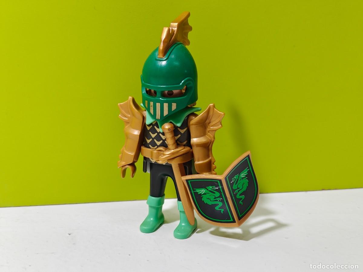 Playmobil: playmobil figura hombre guerrero-soldado medieval, castillo, vikingos, princesas, torneo, city..