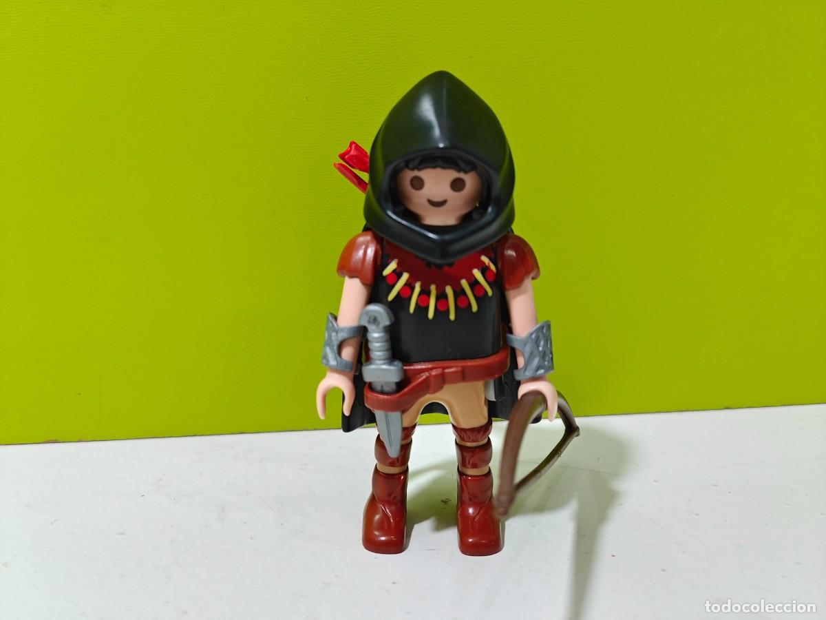 Playmobil: playmobil figura hombre guerrero-soldado medieval, castillo, vikingos, princesas, torneo, city..