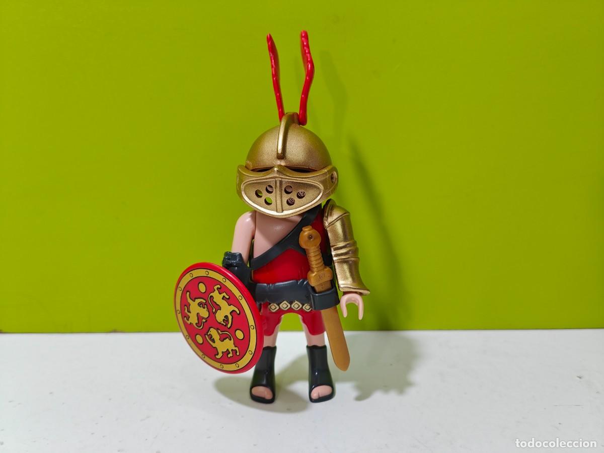 Playmobil: playmobil figura hombre gladiador, Roma, coliseo, galera, Egipto, medieval, vikingos, circo, city...