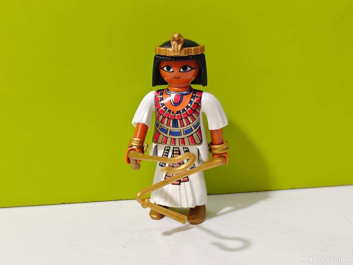 Playmobil: playmobil figura mujer egipcia Cleopatra, pir&aacute;mide, esfinge, ladrones, fara&oacute;n, Roma, city...