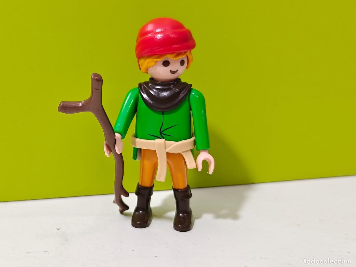 Playmobil: playmobil figura hombre aldeano, vikingos, medieval, Asterix, bel&eacute;n, granja, victoriano, city..