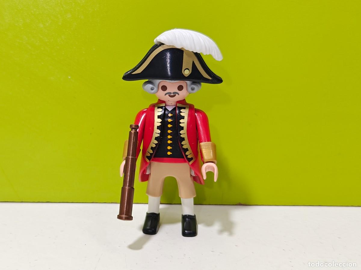 Playmobil: playmobil figura hombre pirata, ingleses, franceses, isla, barco, victoriano, conquistadores, city..