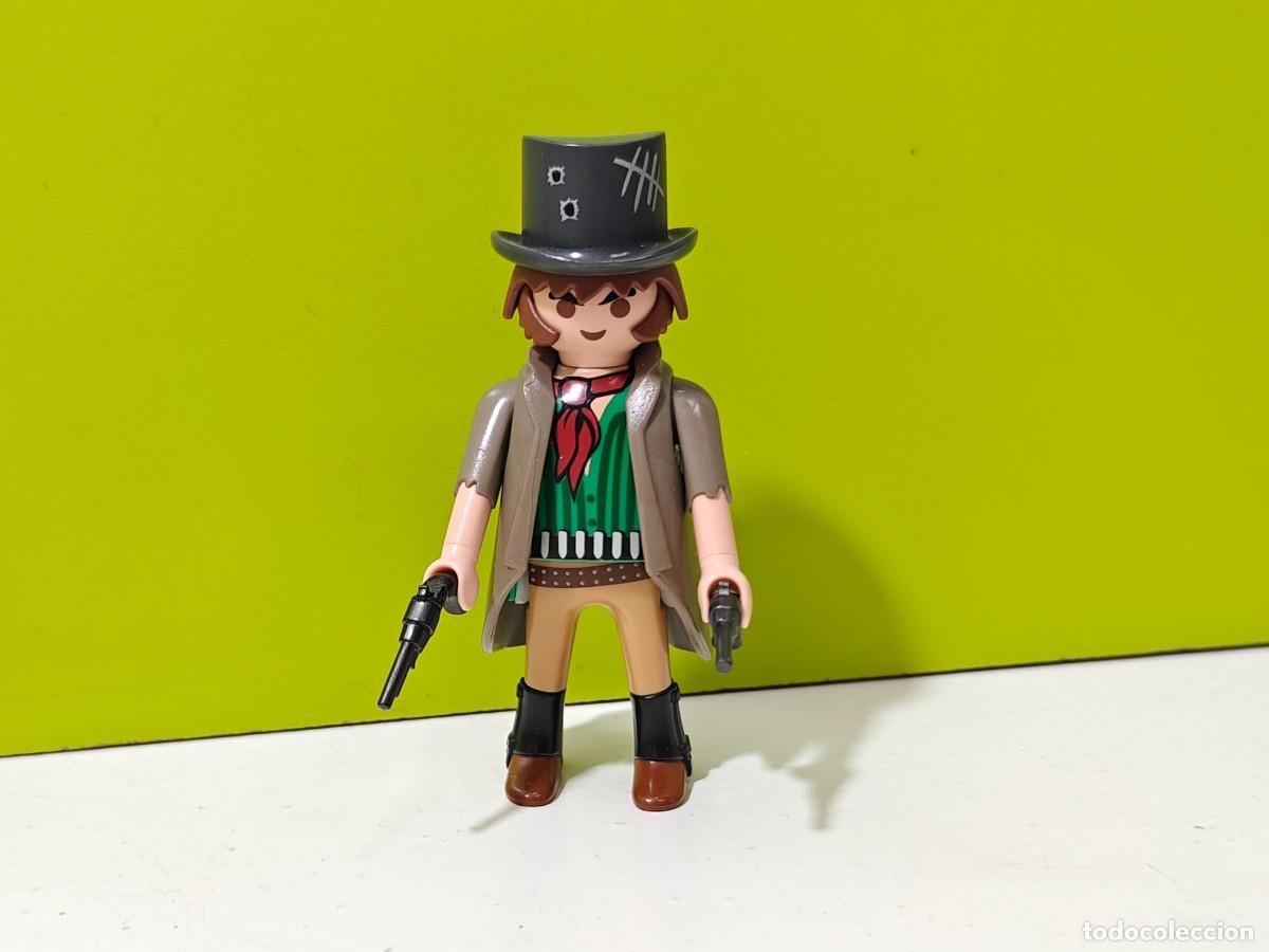 Playmobil: Playmobil figura hombre vaquero, oeste, western, indios, fuerte, diligencia, nordistas, sudistas