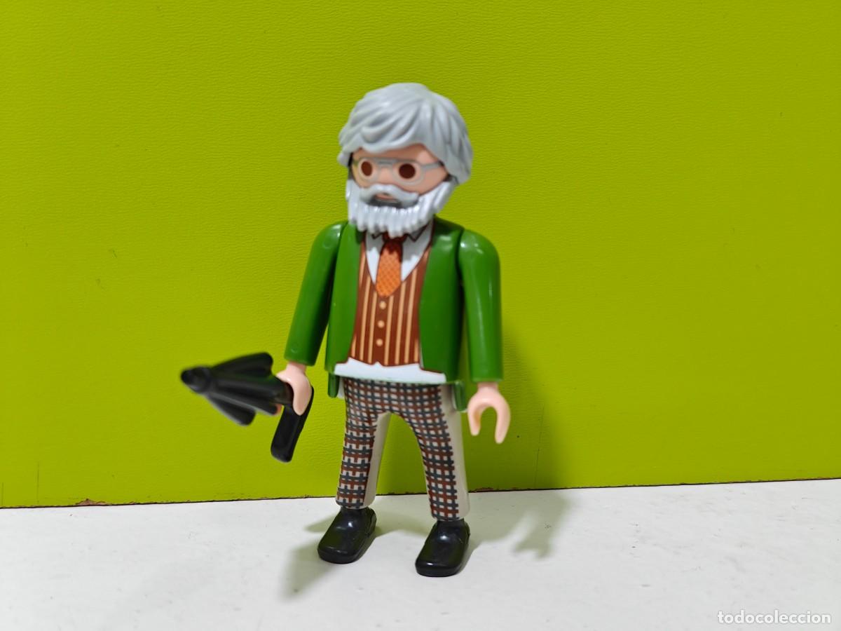Playmobil: playmobil figura hombre victoriano con paraguas, mansi&oacute;n, mercado, parque, oeste, circo, city...