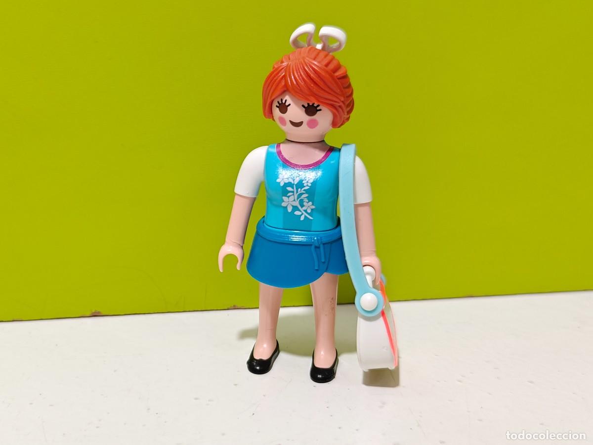 Playmobil: playmobil figura mujer con bolso, ciudad, casa, chal&eacute;, mercado, colegio, guarder&iacute;a, city...