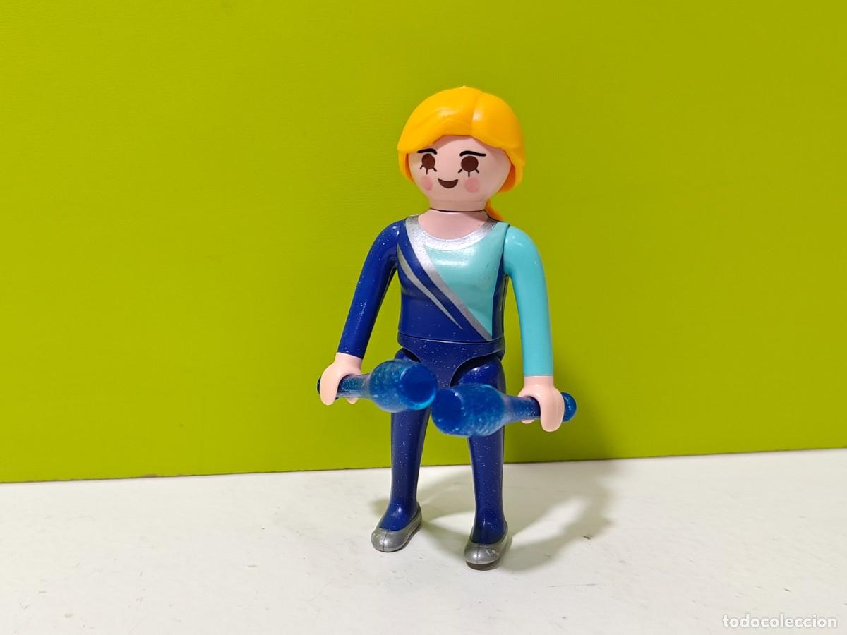 Playmobil: playmobil figura mujer gimnasia r&iacute;tmica, circo, competici&oacute;n, victoriano, medieval, princesas...