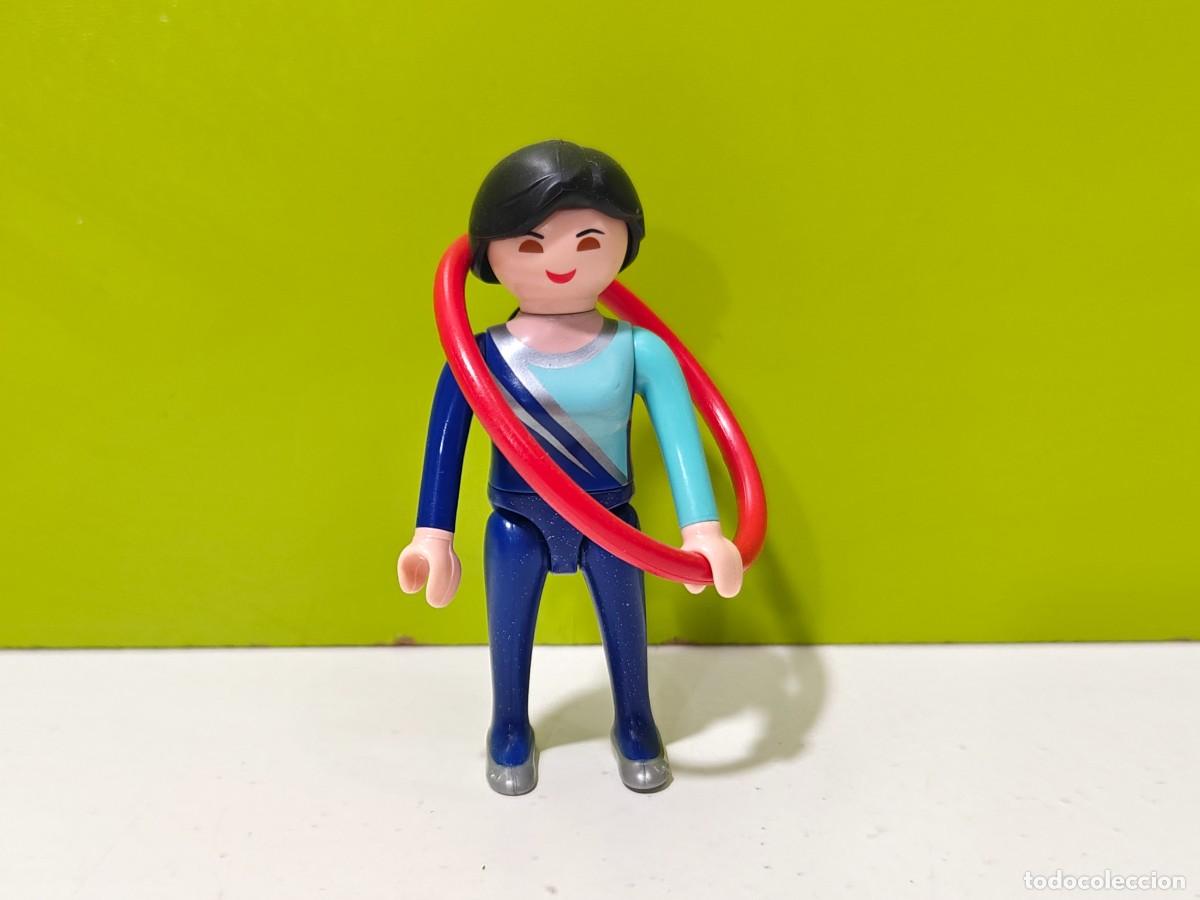 Playmobil: playmobil figura mujer gimnasia r&iacute;tmica, circo, competici&oacute;n, victoriano, medieval, princesas...