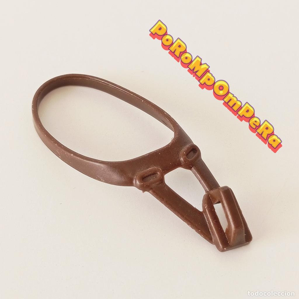 Playmobil: PLAYMOBIL cintur&oacute;n porta sable marr&oacute;n 3029 3485 379X 3858 3939 4067 espada portaespada M9