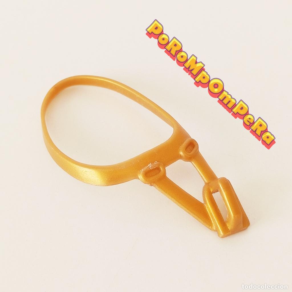 Playmobil: PLAYMOBIL porta espada amplio dorado SIMILAR 3286 3940 4444 4798 5347 6164 6228 + bandolera sable M9