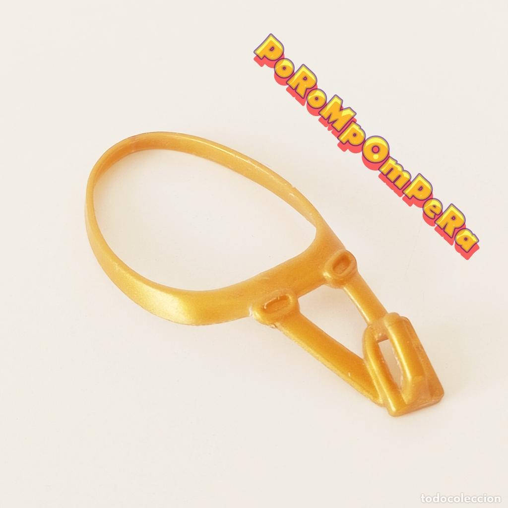 Playmobil: PLAYMOBIL porta espada amplio dorado SIMILAR 3286 3940 4444 4798 5347 6164 6228 + bandolera sable M9