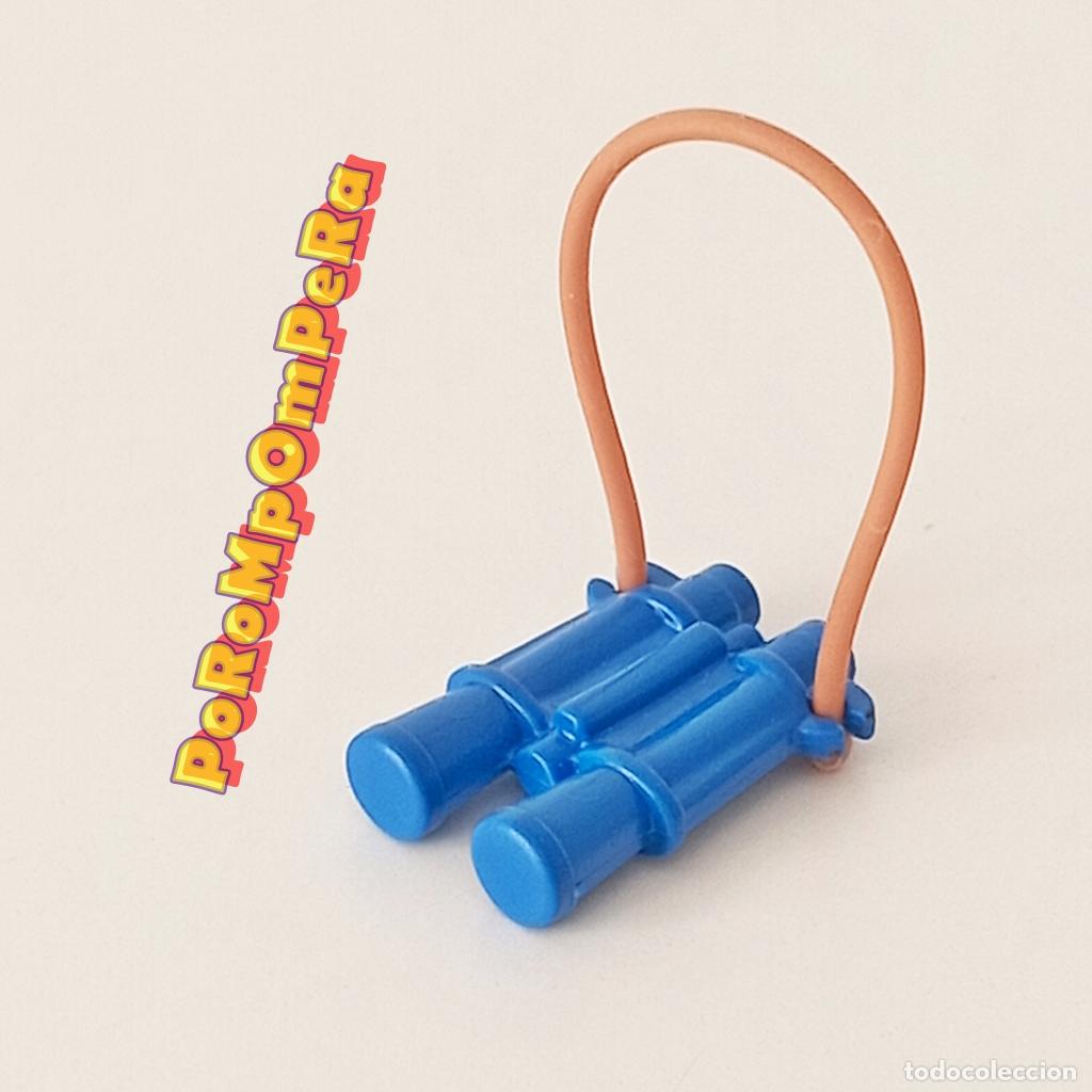 Playmobil: PLAYMOBIL prism&aacute;ticos azules con correa goma marr&oacute;n 3240 4087 4469 5249 5769 6981 ? binoculares M9