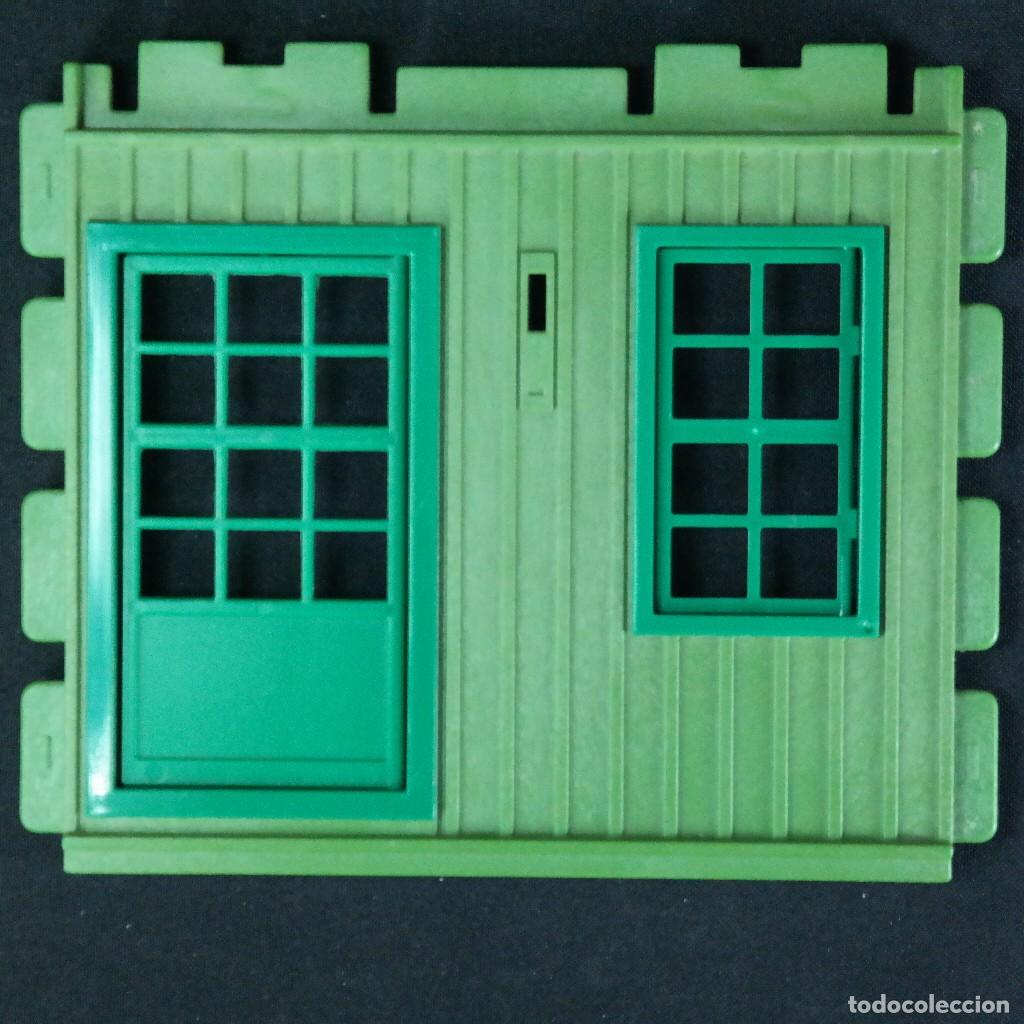 Playmobil: Playmobil pared verde con ventanas steck ☼