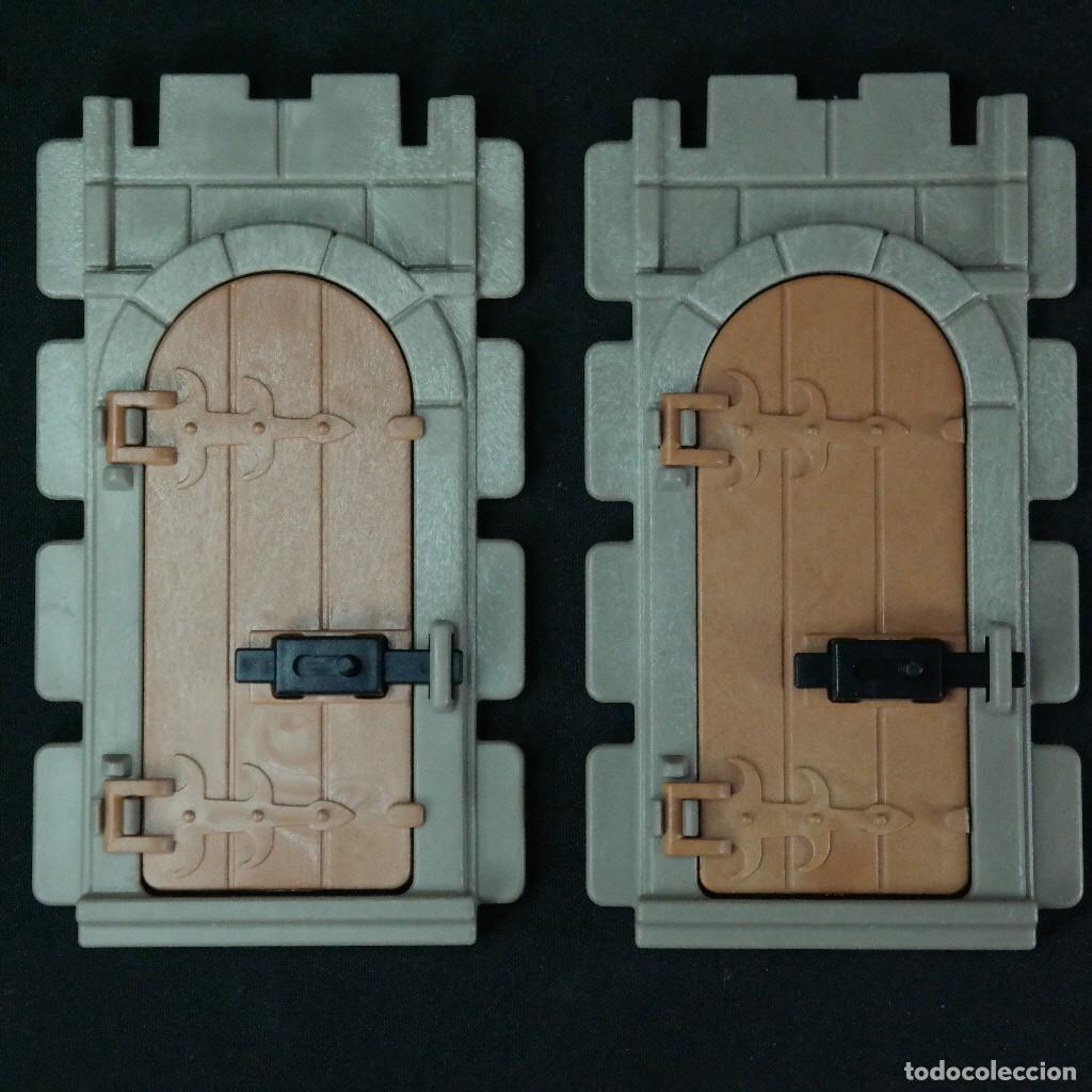 Playmobil: Playmobil 2 paredes con puertas steck ☼