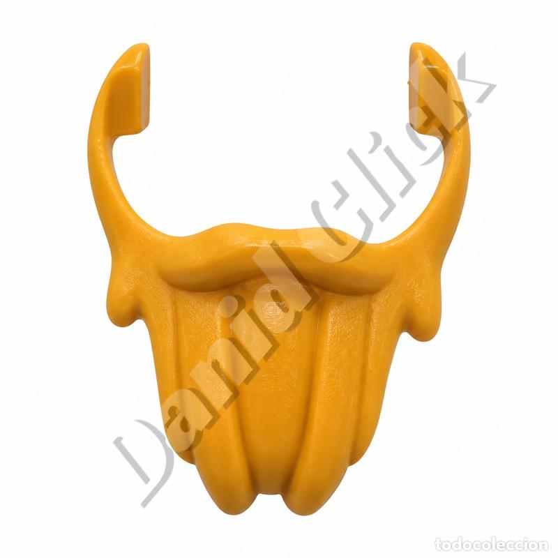 Playmobil: Playmobil Barba Rubia Larga Vikingo Guerrero Medieval Figura Repuesto Custom