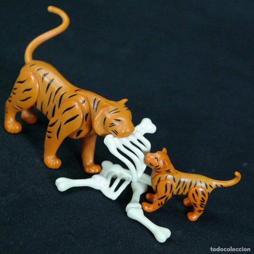 Playmobil: Playmobil tigre con cria ☼