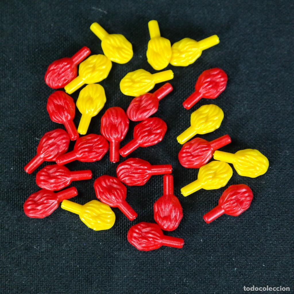 Playmobil: Playmobil plumas rojas amarillas soldados ☼