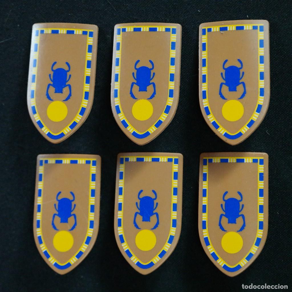 Playmobil: Playmobil seis escudos egipcios ☼