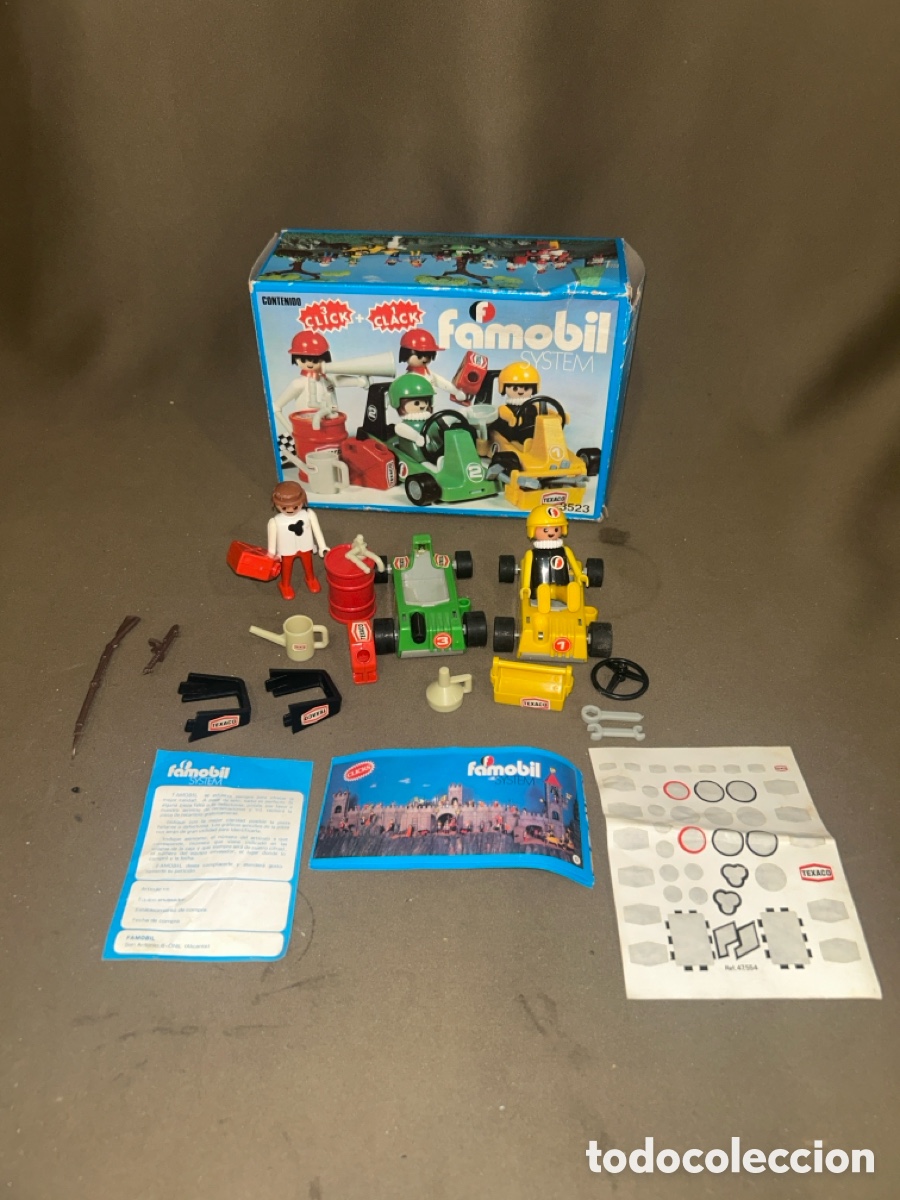 Playmobil: FAMOBIL CARRERAS 3523 EN SU CAJA ORIGINAL *VER FOTOS*