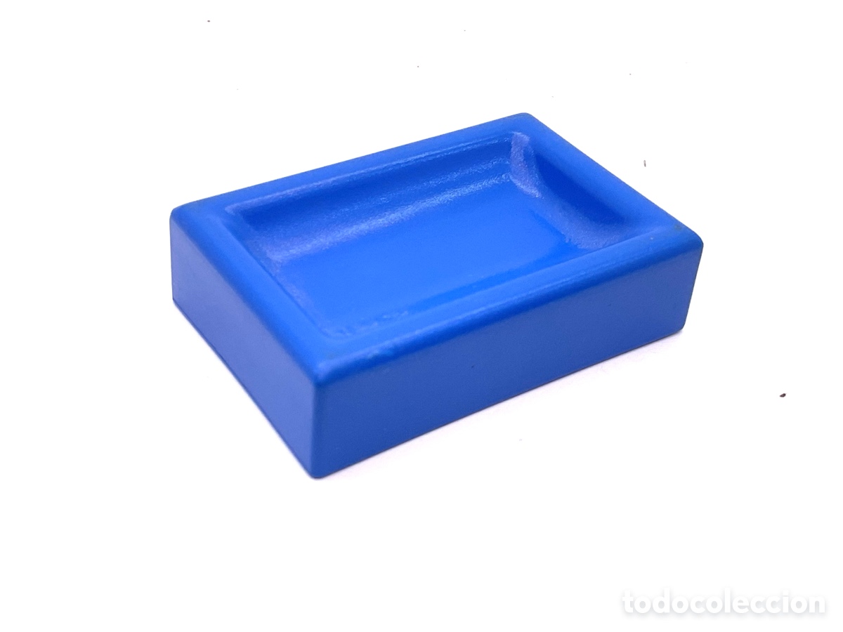 Playmobil: ACCESORIO PLAYMOBIL. BANDEJA AZUL, CESTA CAMBIADOR .