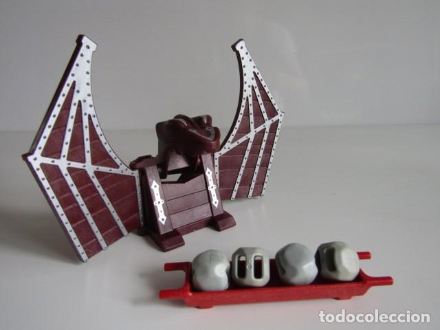 Playmobil: ESPECTACULAR GRAN CATAPULTA DRAGON CASTILLO MEDIEVAL DRAGON DE PLAYMOBIL