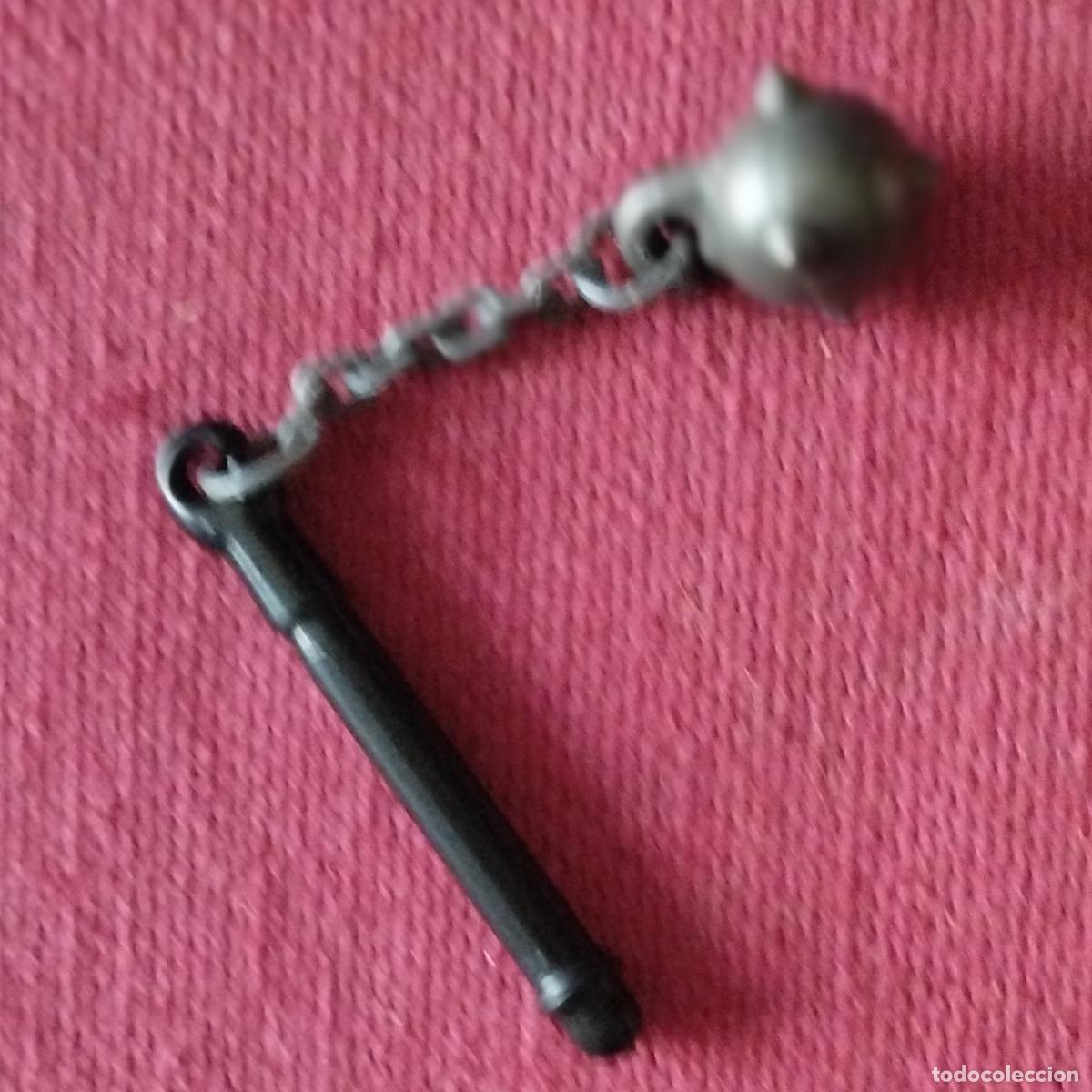 Playmobil: MAZANEGRA Y GRIS CON BOLA DE PINCHOS - ARMAS - MEDIEVAL - PLAYMOBIL