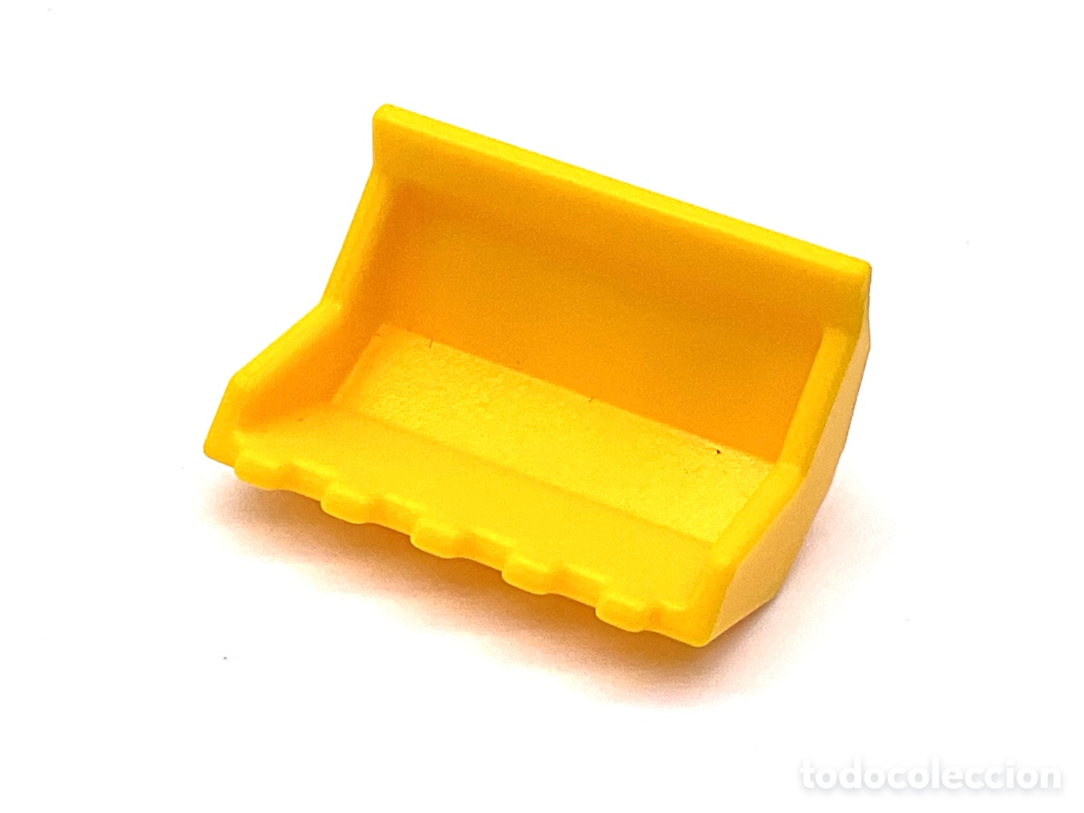 Playmobil: ACCESORIOS PLAYMOBIL. PALA PIEZA DE EXCAVADORA COLOR AMARILLO.