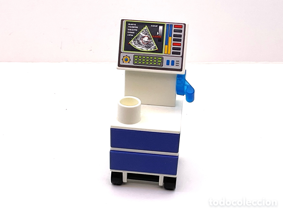 Playmobil: ACCESORIOS PLAYMOBIL. EQUIPO DE ECOGRAFIAS. REF MEDICO, HOSPITAL, ETC