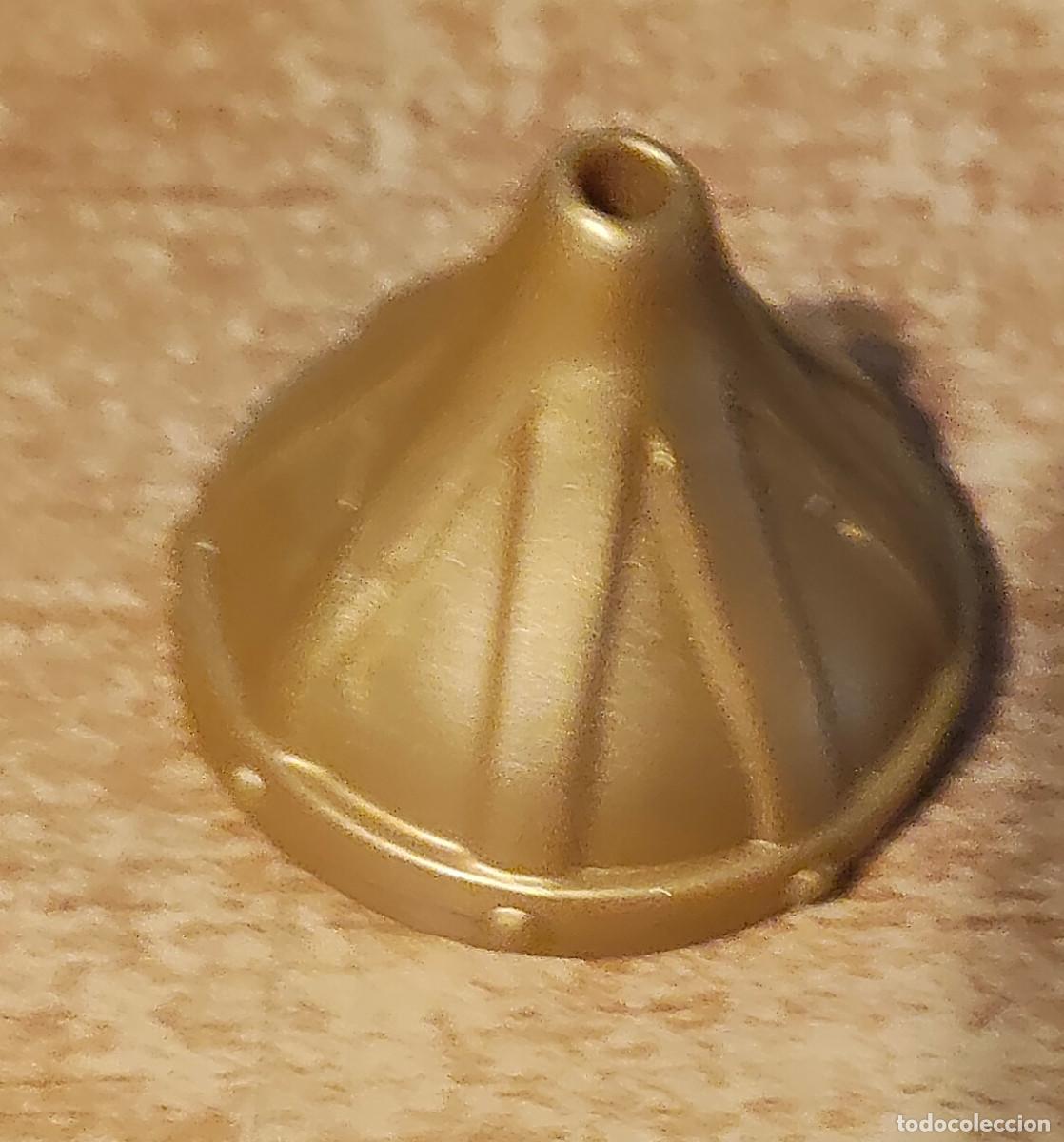Playmobil: Playmobil casco guerrero oriental - asiatico - mongol - cono - chino - dorado - egipcio